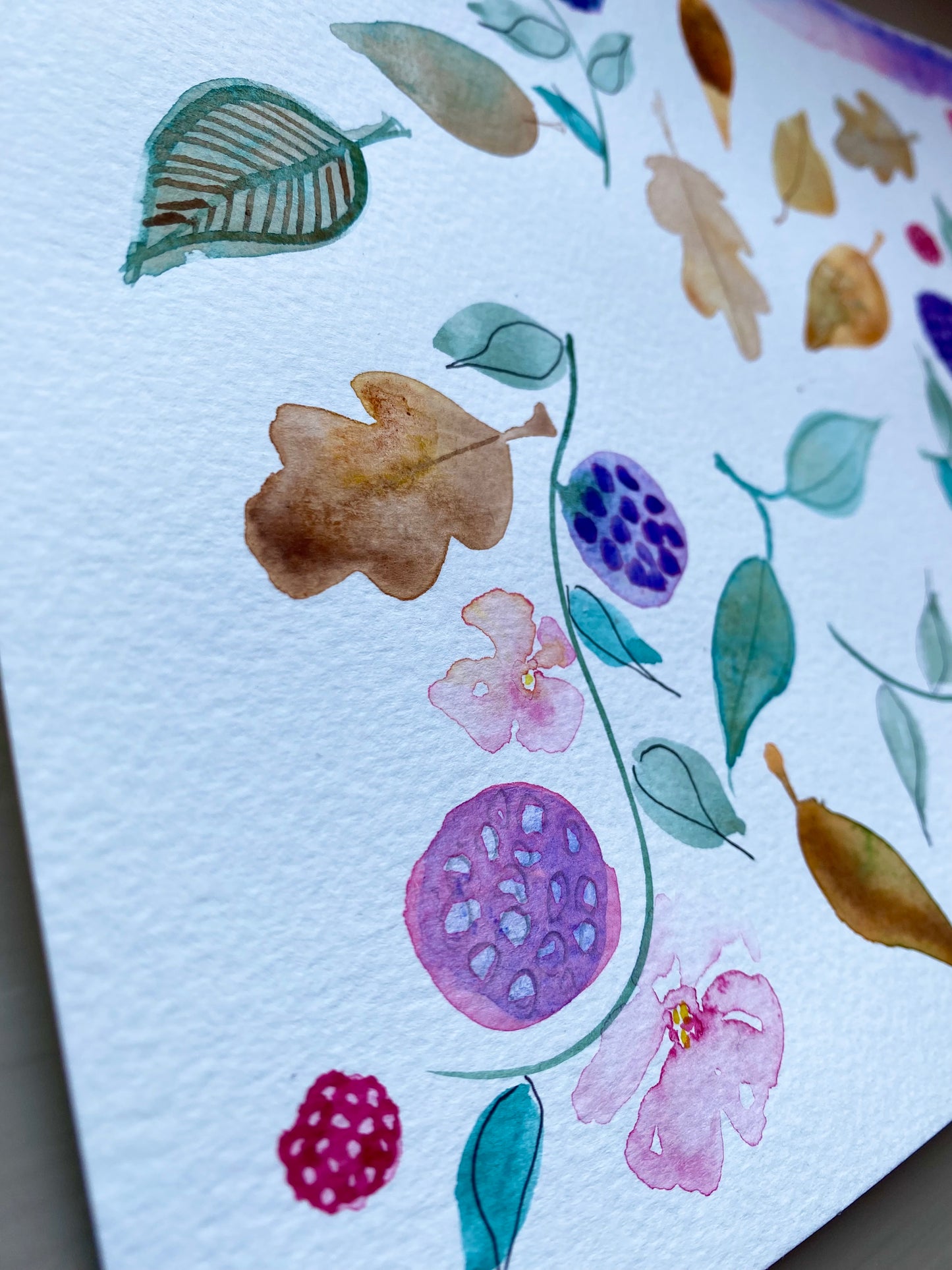 Blackberries and Repeat patterns Tutorial (Pre-Recorded)