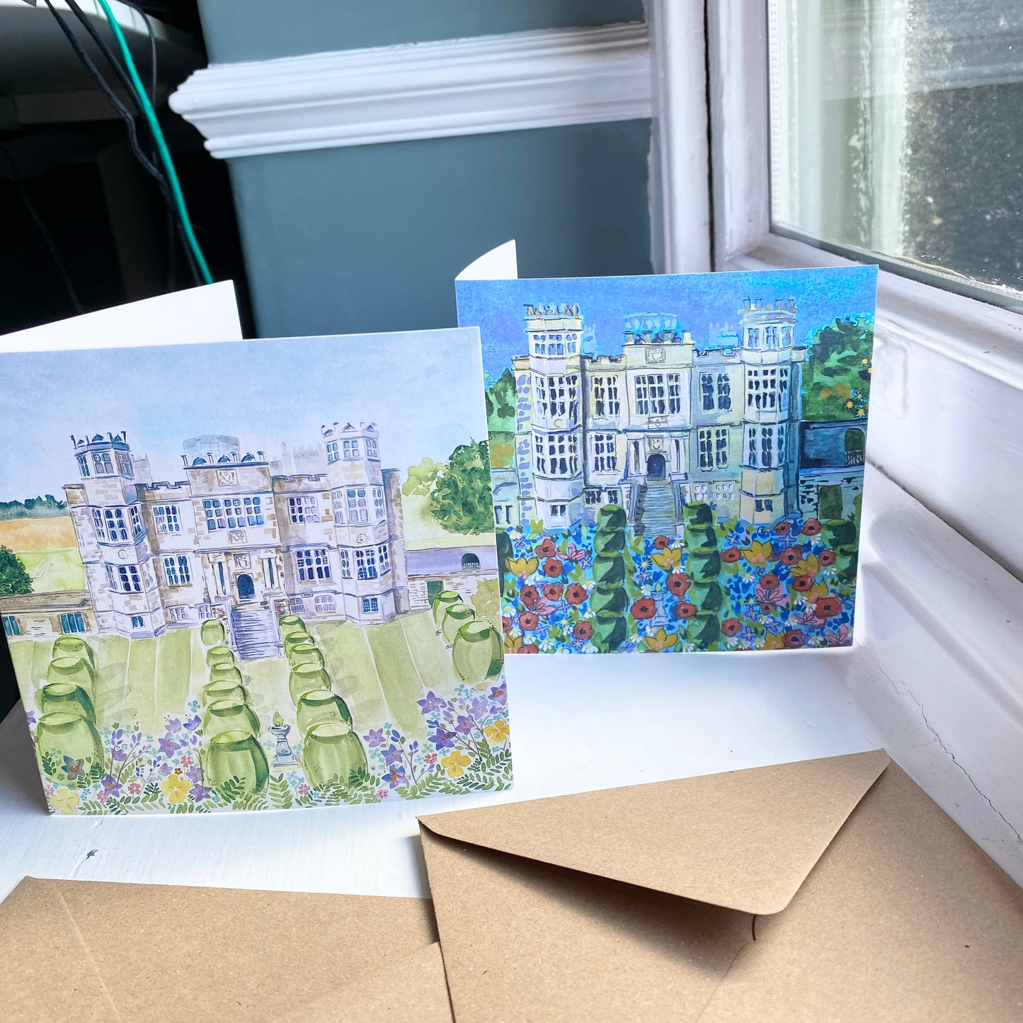 Colourful Barlborough Card