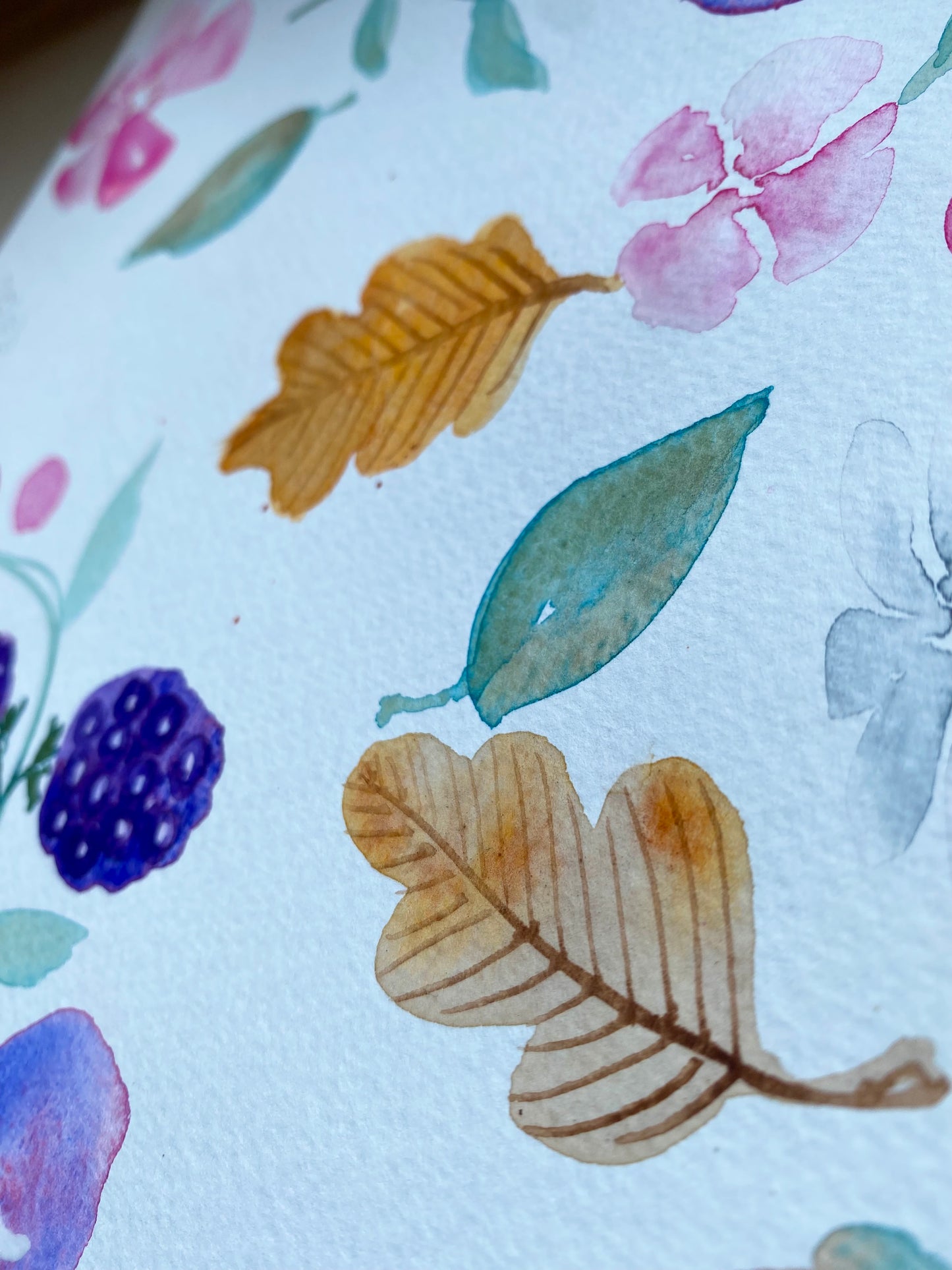 Blackberries and Repeat patterns Tutorial (Pre-Recorded)