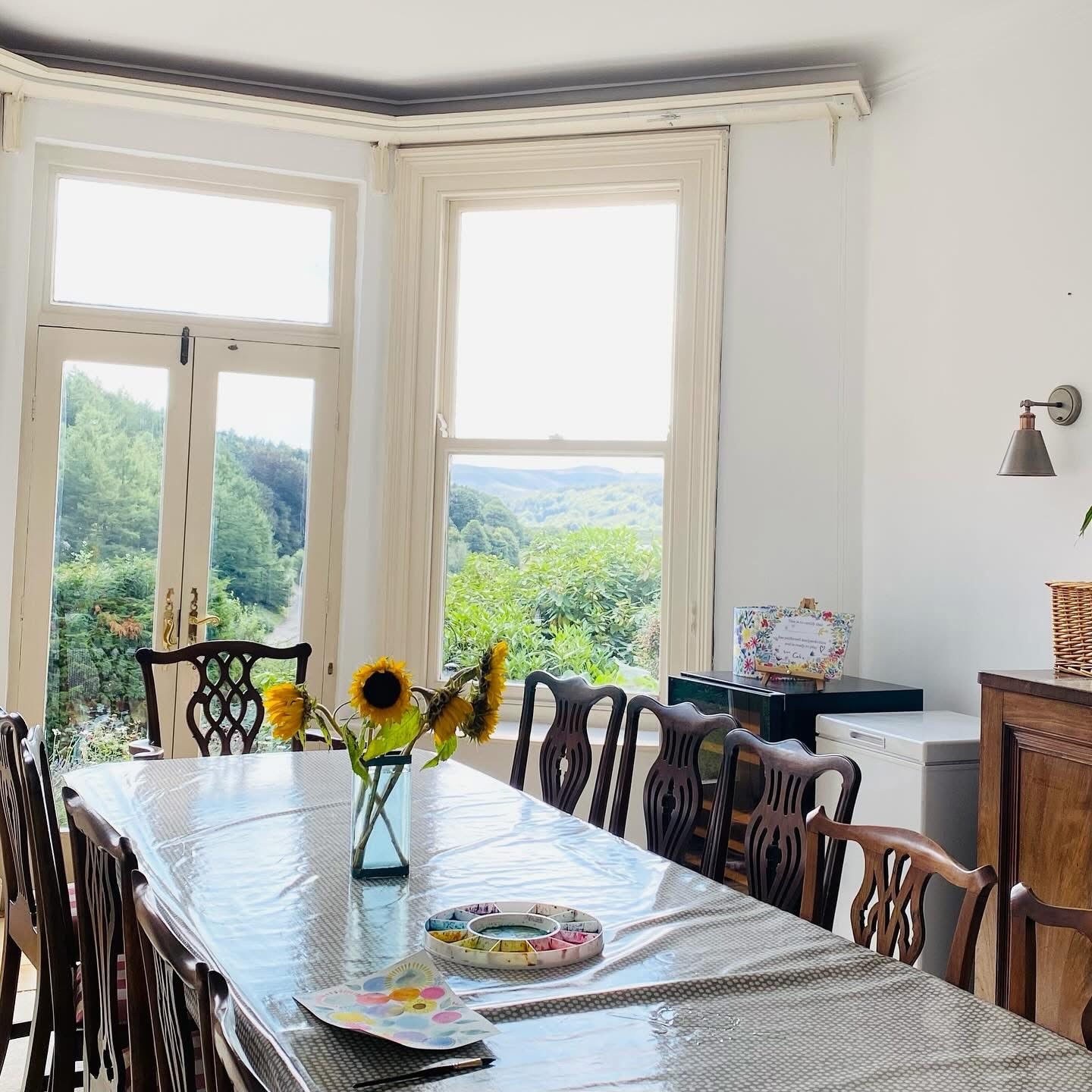 Embroidery & Watercolour Workshop (Peak District)