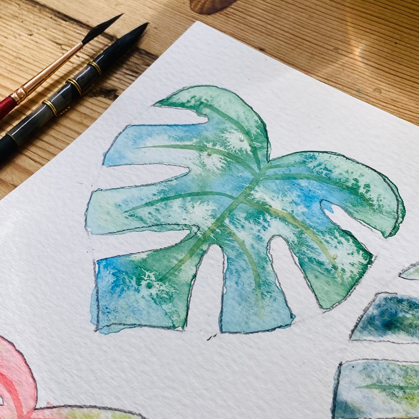 Monstera pt. 1 Tutorial (Pre-Recorded) aka Using Enough Water