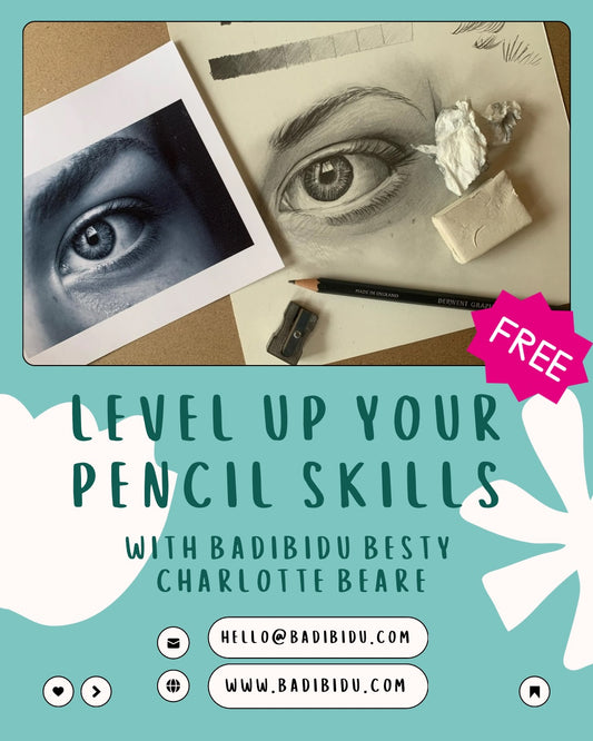 Level Up Your Pencil Skills with Charlotte Beare (Pre-Recorded)