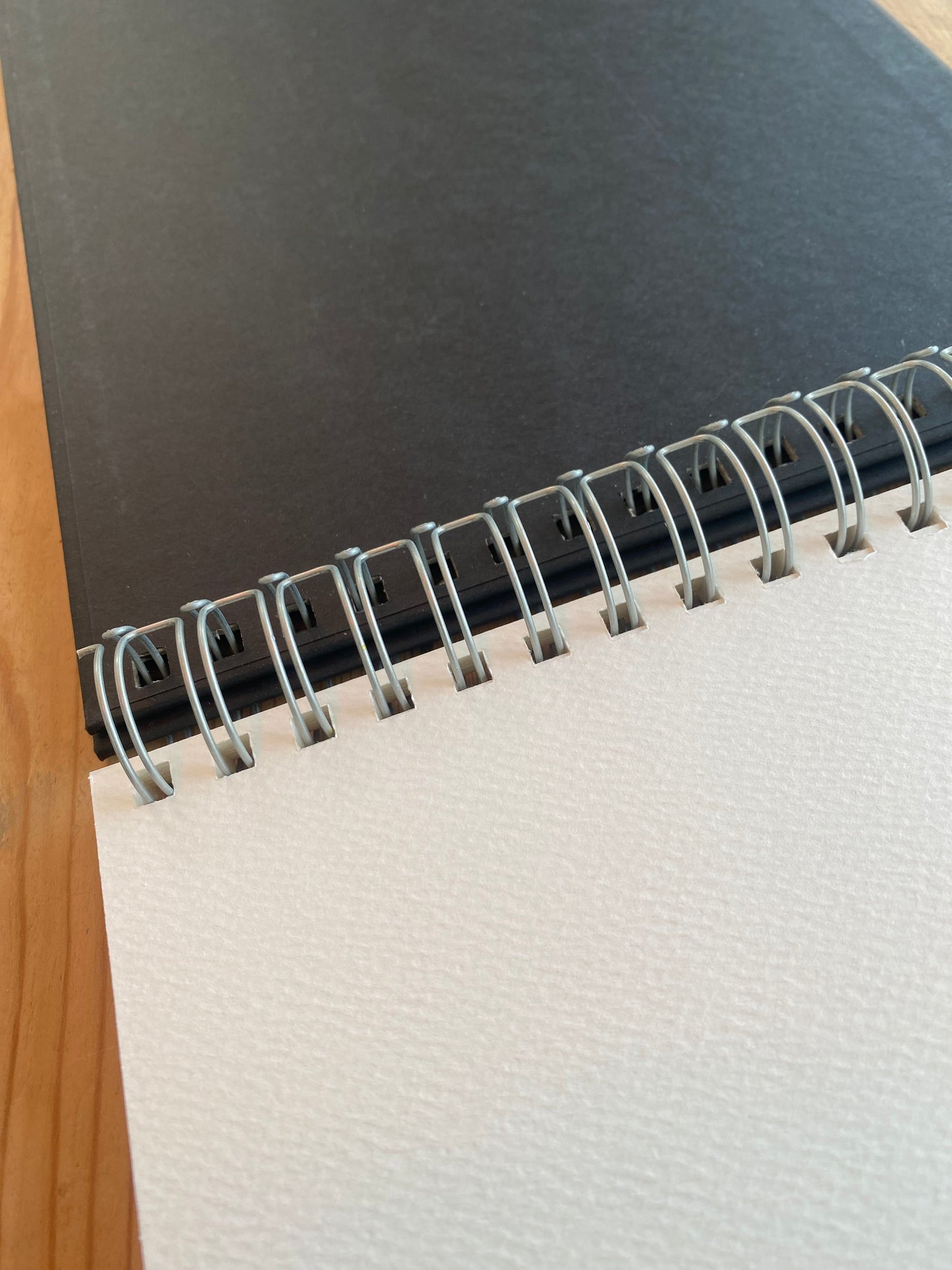 Hardback mixed media sketchbook - A4 portrait spiralbound