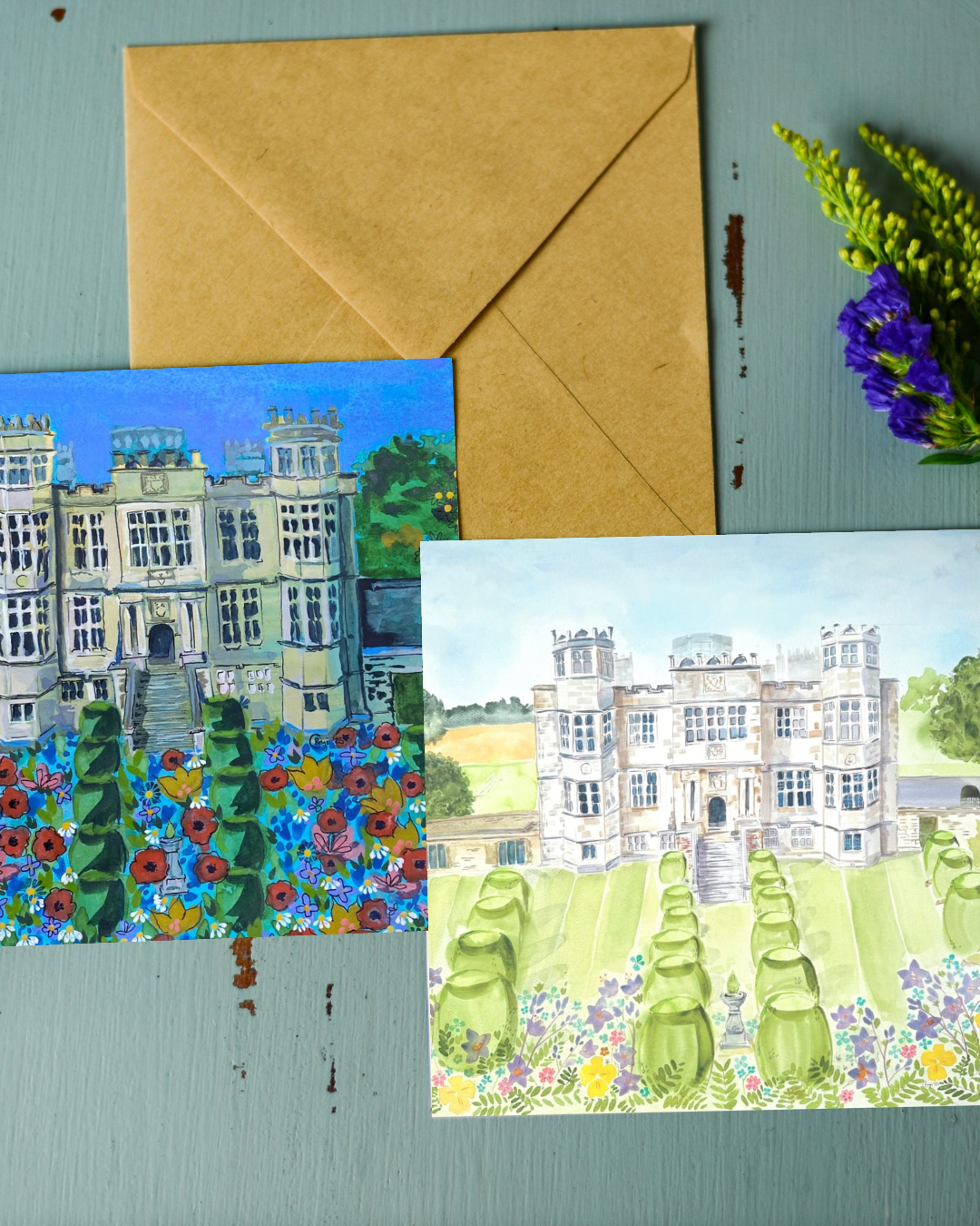 Colourful Barlborough Card