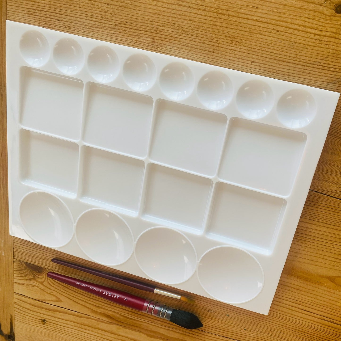 Large Rectangular Paint Palette