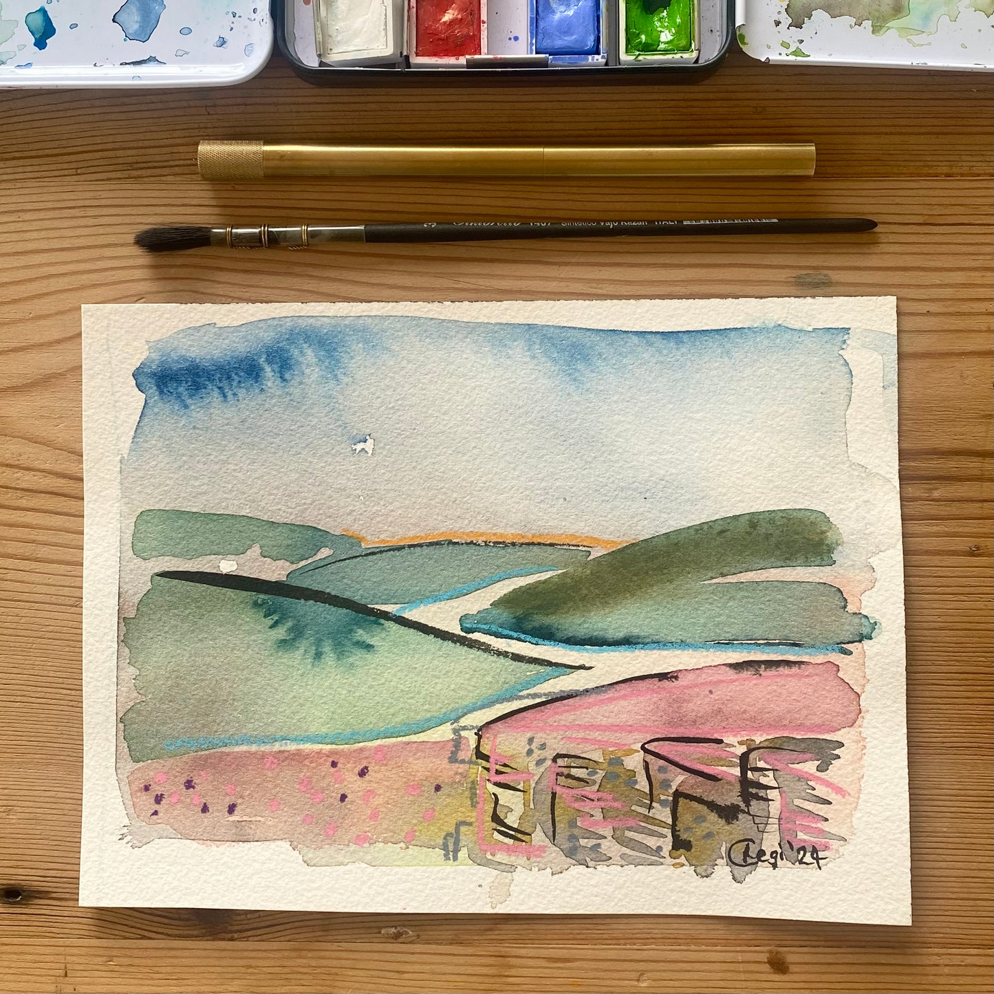 Derwent Edge Mixed Media A4 Print