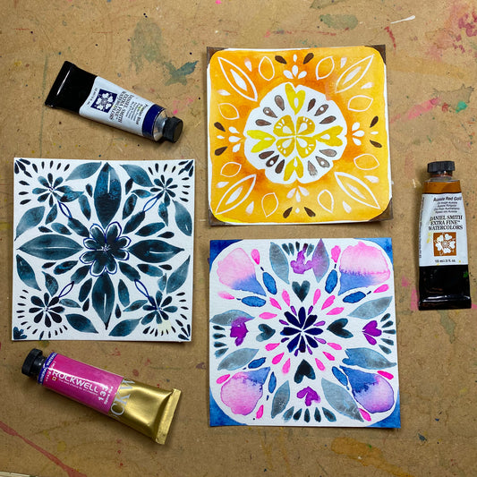 Scandi Tiles Tutorial (Pre-Recorded)