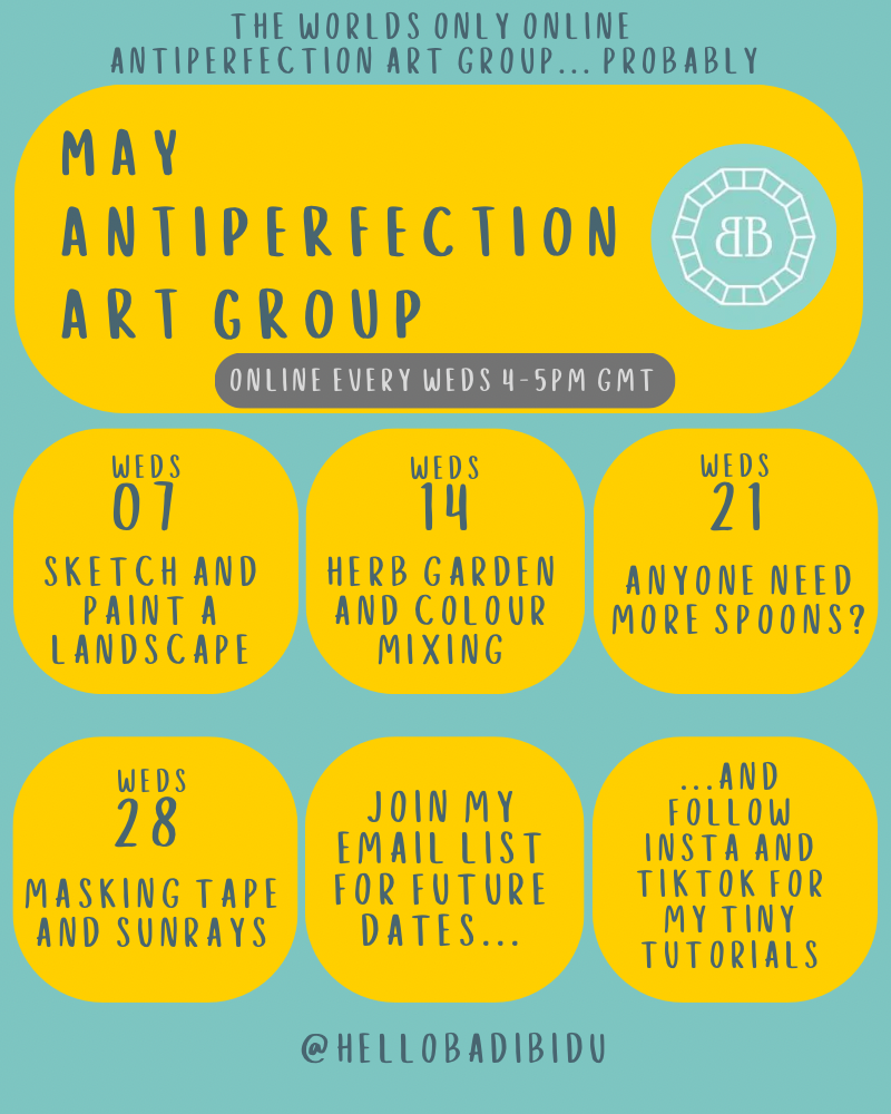Antiperfection Art Group (Live Online Classes)
