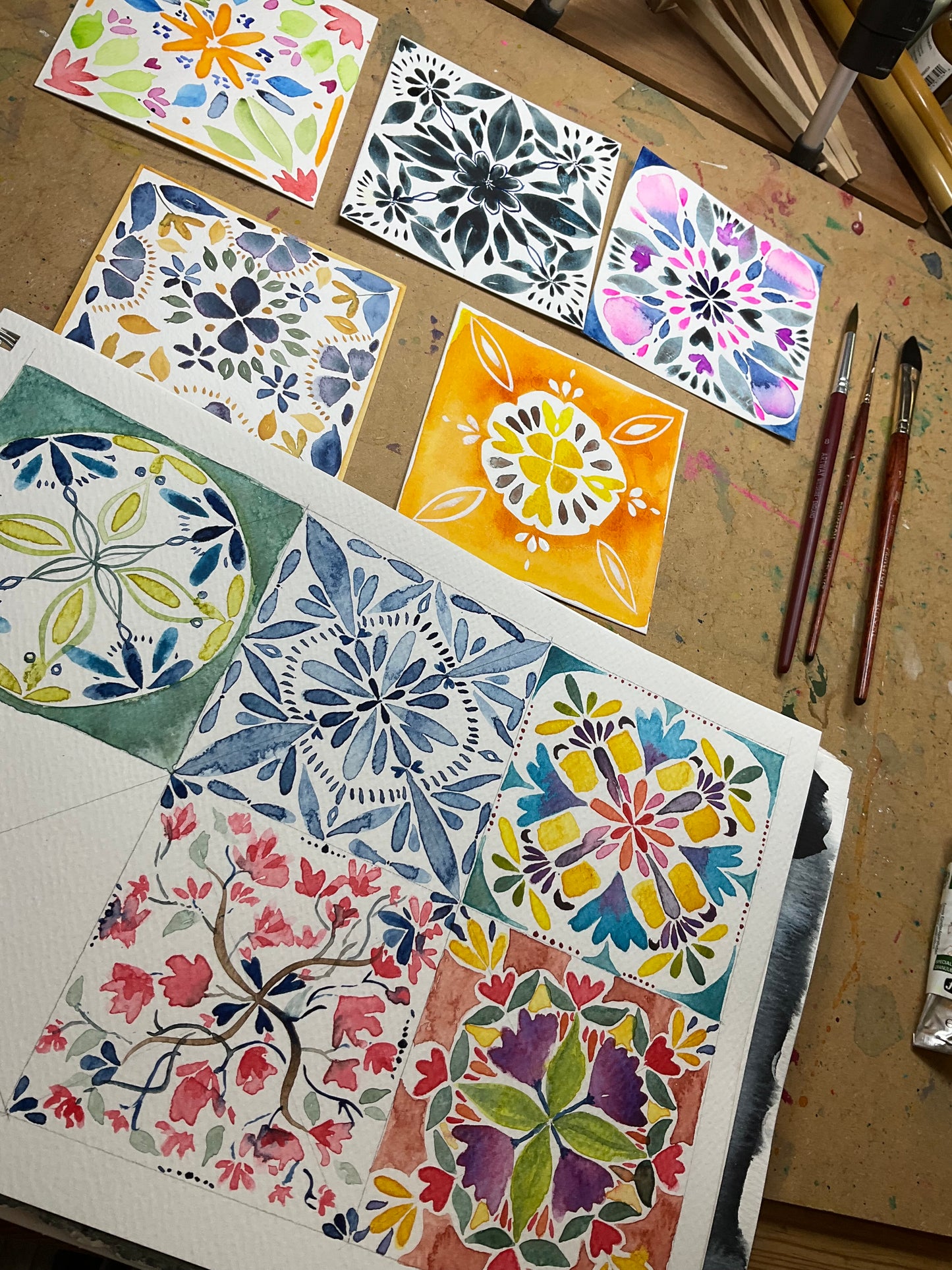 Scandi Tiles Tutorial (Pre-Recorded)