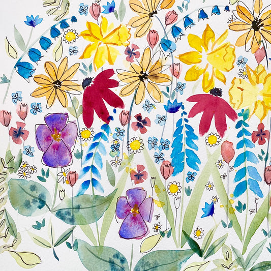 Hyacinths and Bluebells Tutorial (Pre-Recorded)