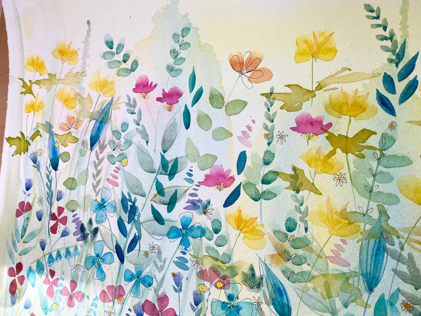 Virtual watercolour session - Open NEW