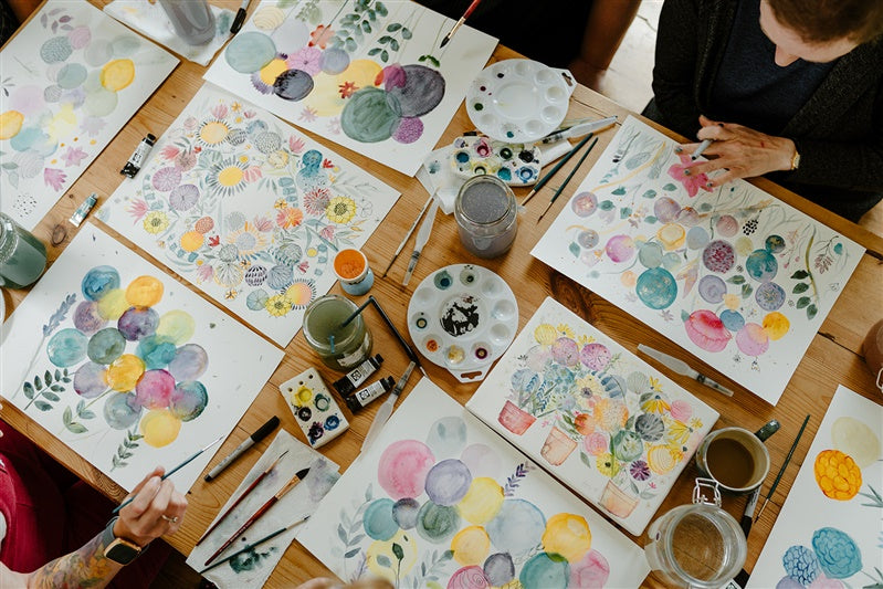 Full day watercolour workshop NEW