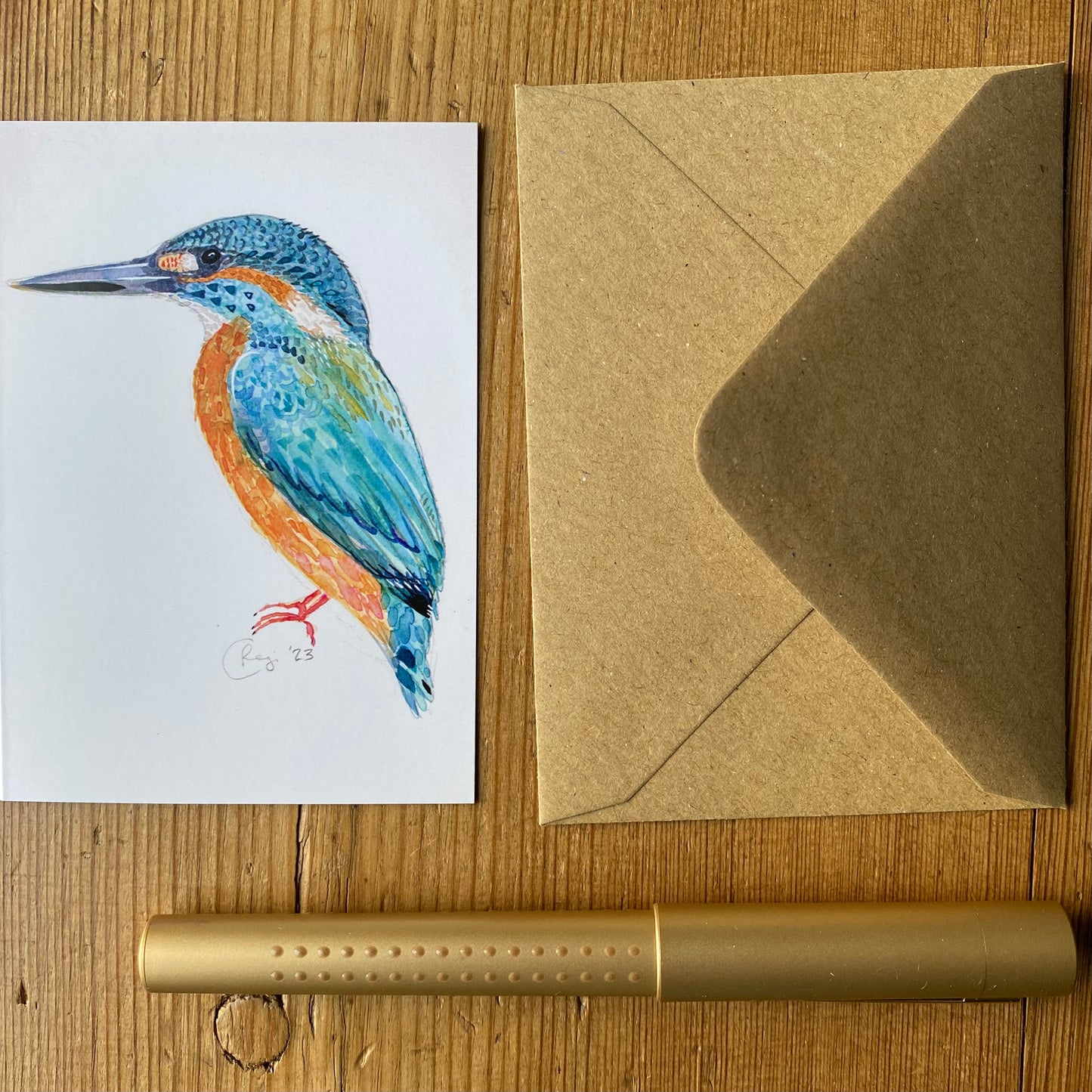 Birds notecards set