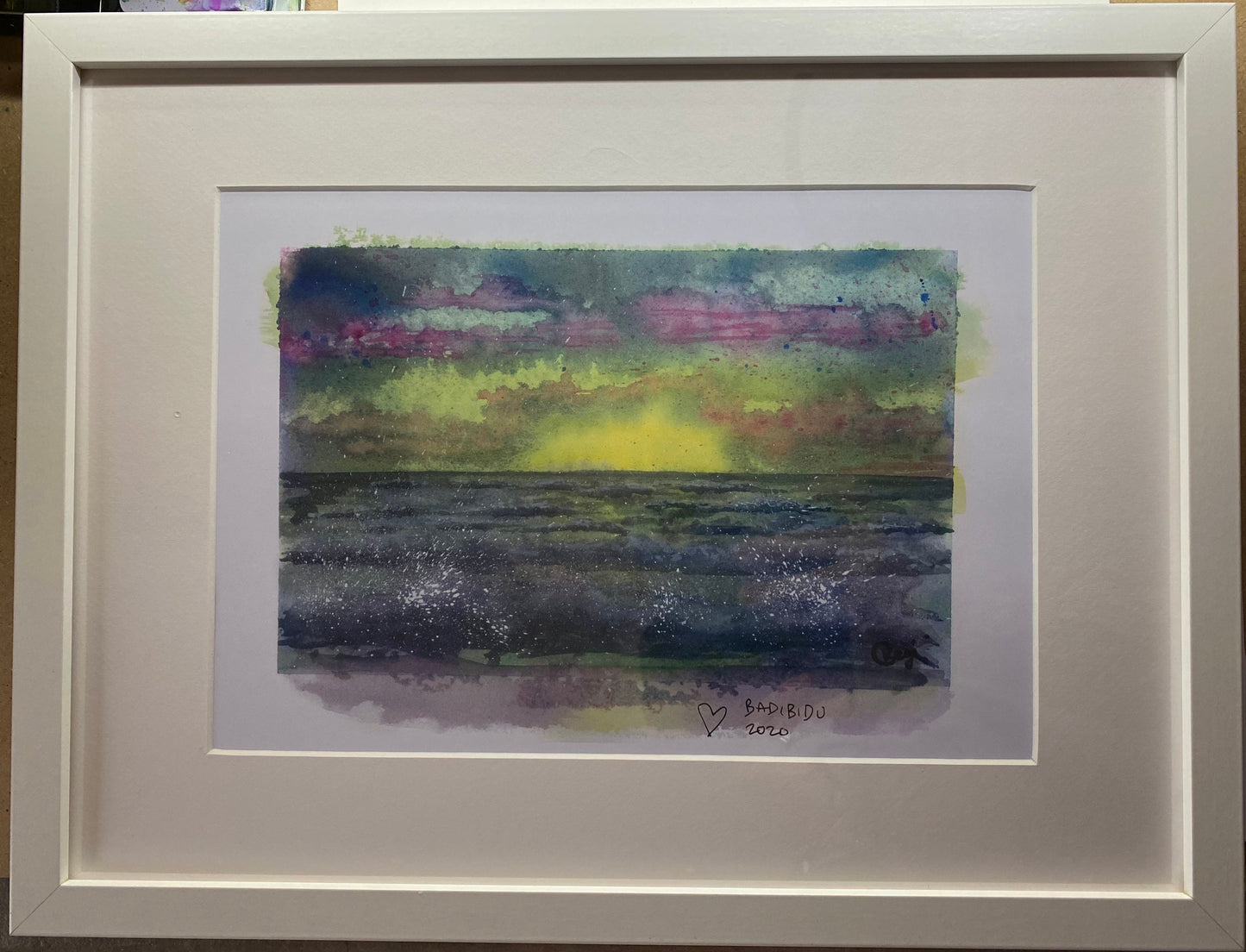 Ocean Sunrise A4 Print