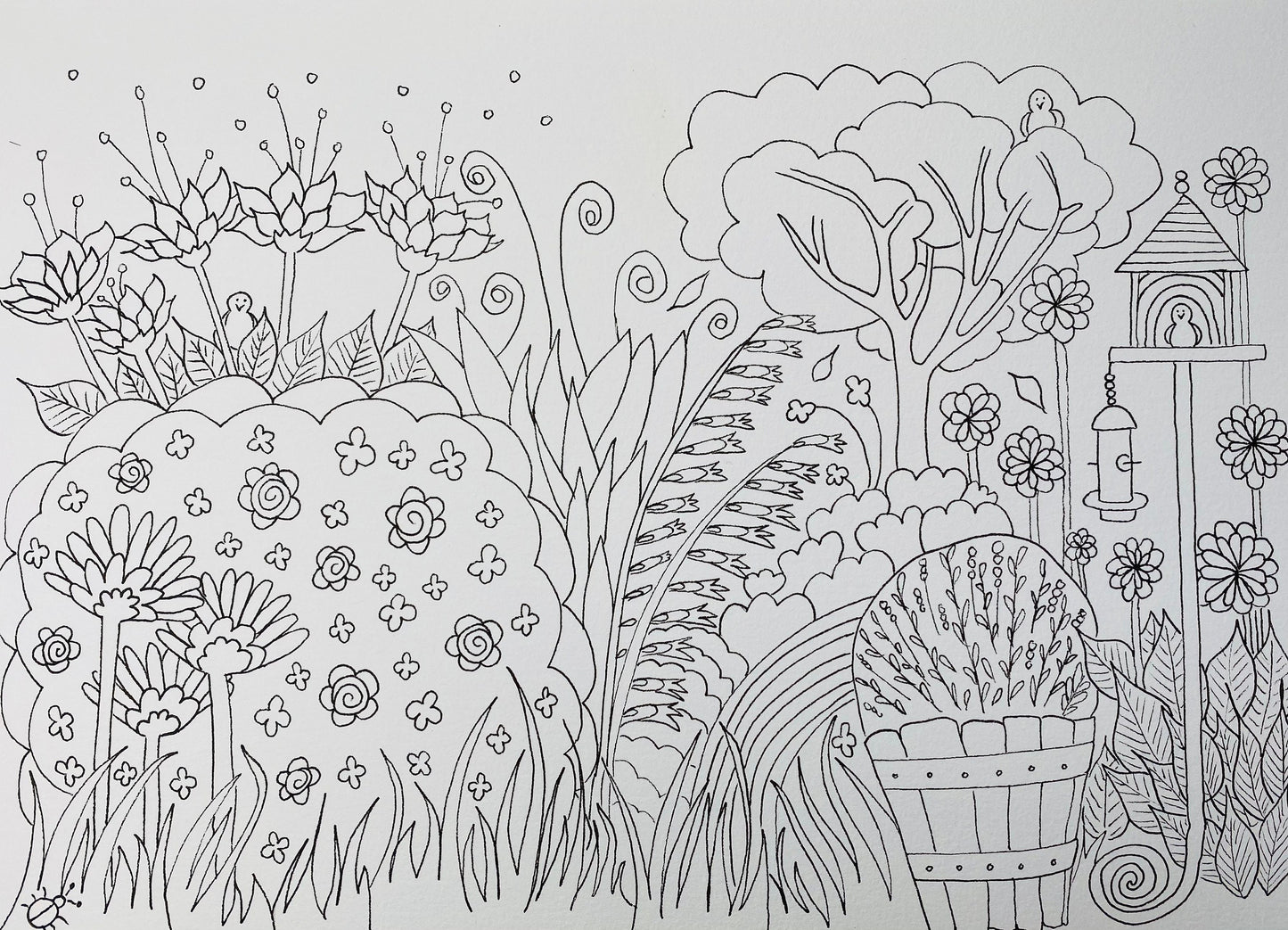 A4 colouring sheets - digital downloads