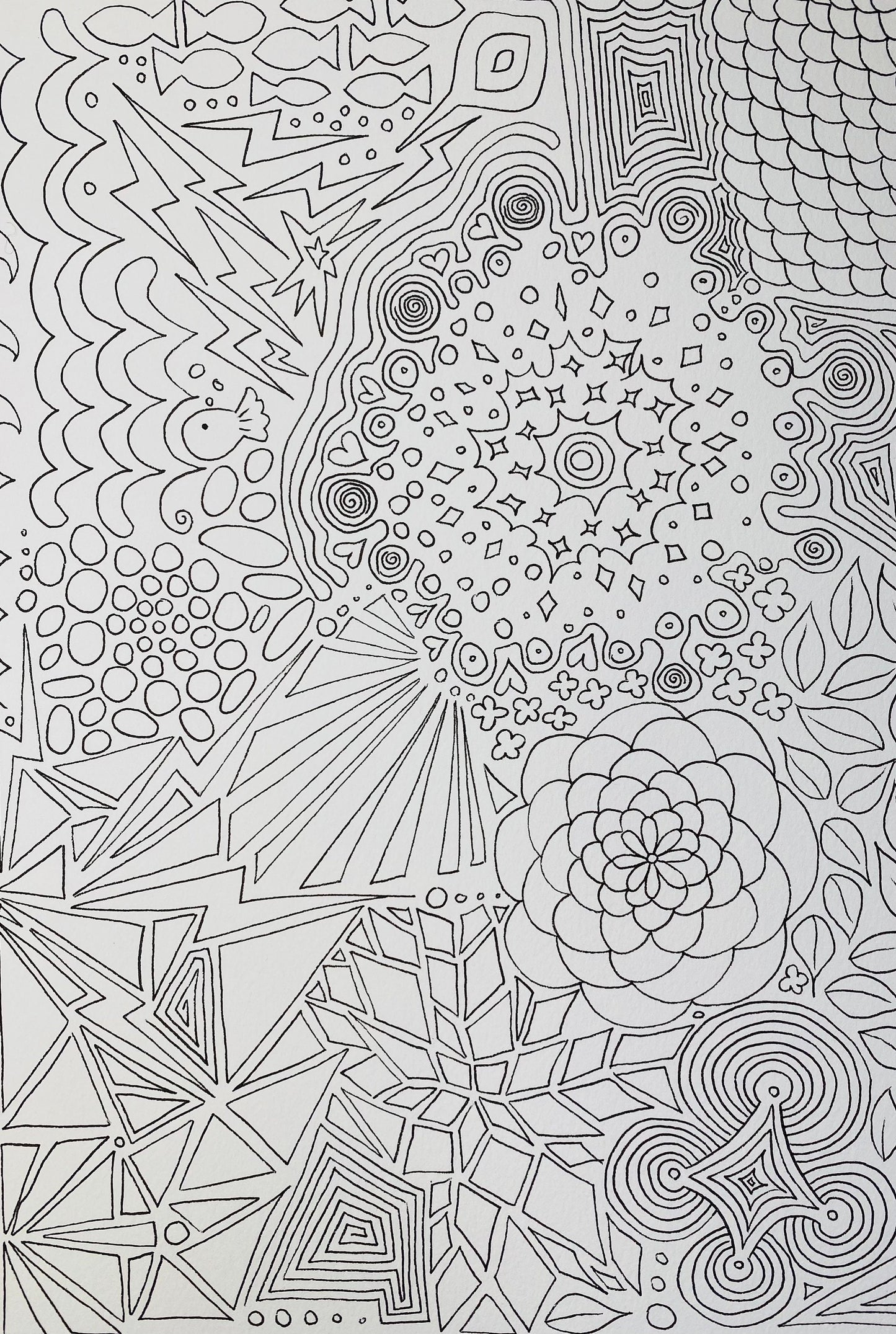 A4 colouring sheets - digital downloads