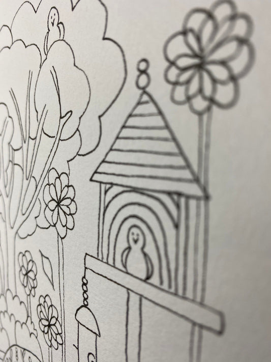 A4 colouring sheets - digital downloads