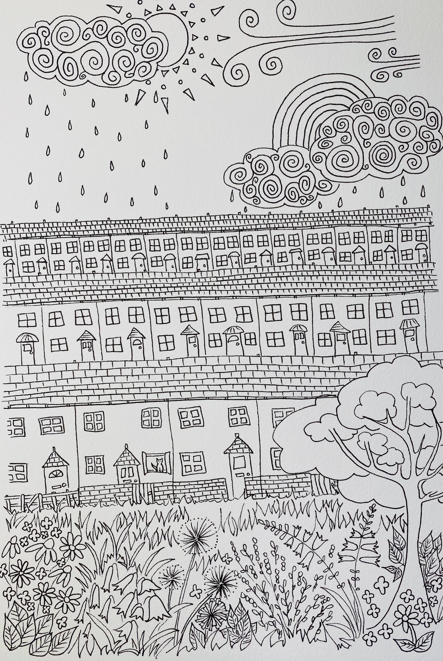A4 colouring sheets - digital downloads