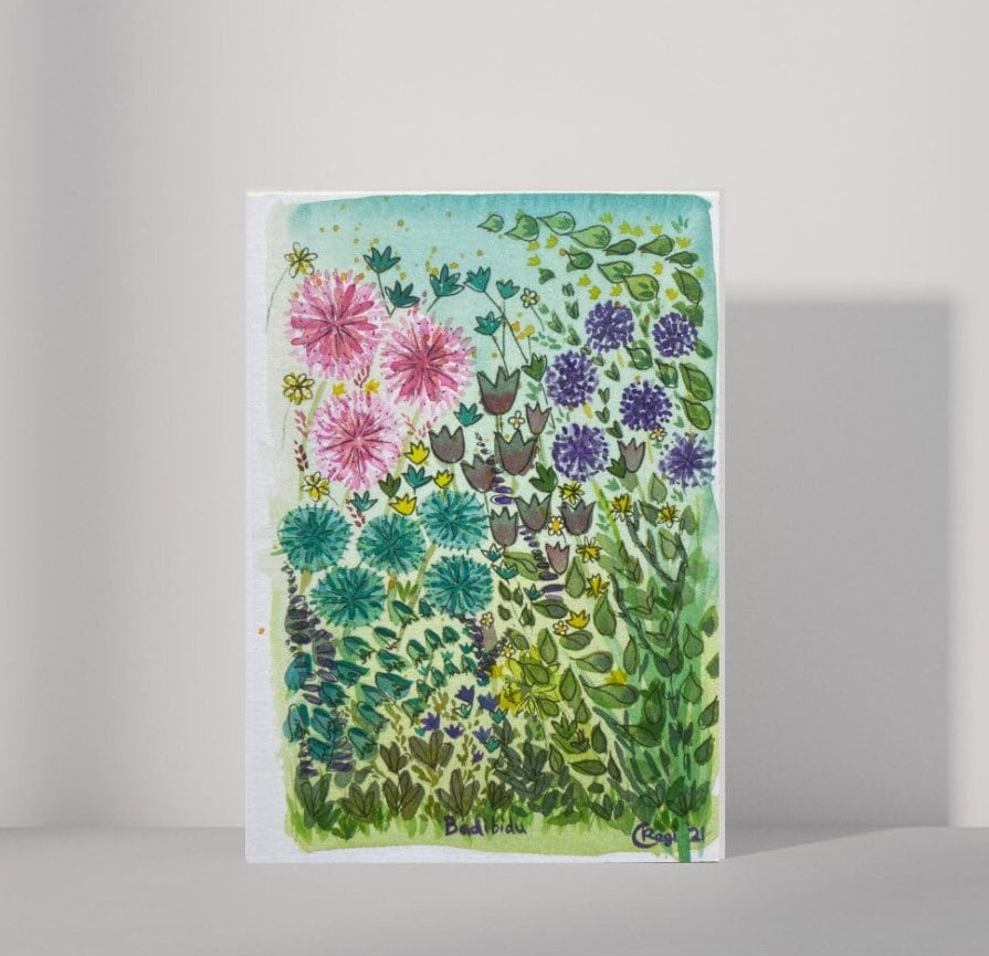 Spring Explosion Card x5
