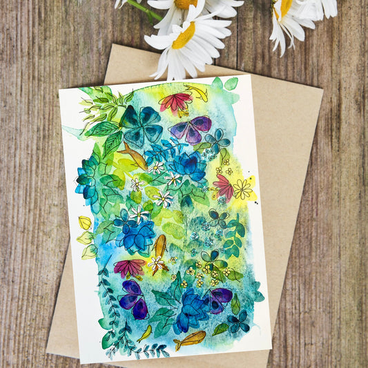 Fish Pond Card