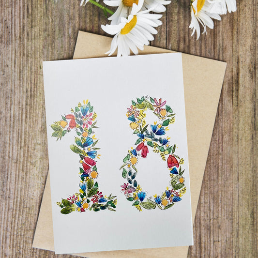 18th Birthday/Anniversary Card