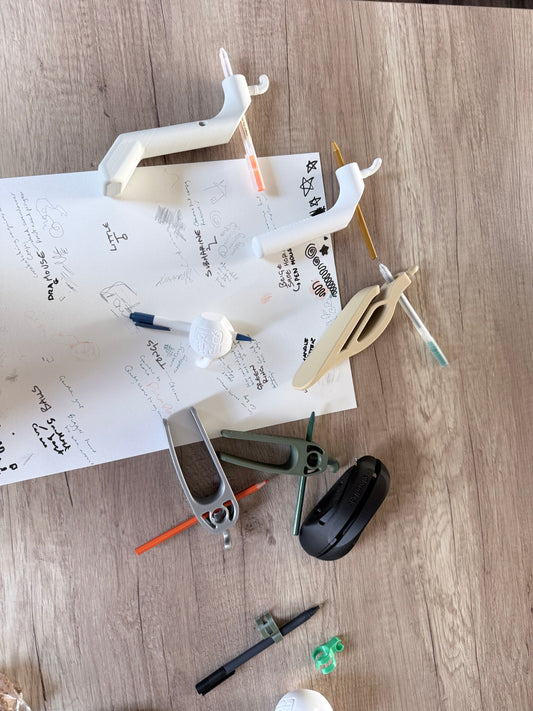 3d-printed pen/brush accessibility tools review