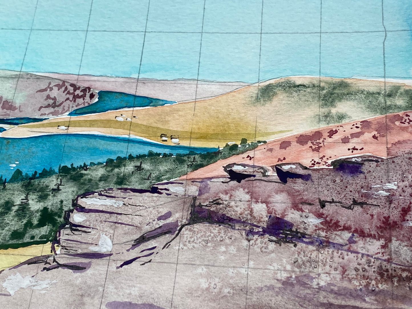 Landscapes, grids and reference photos Tutorial (Pre-Recorded)