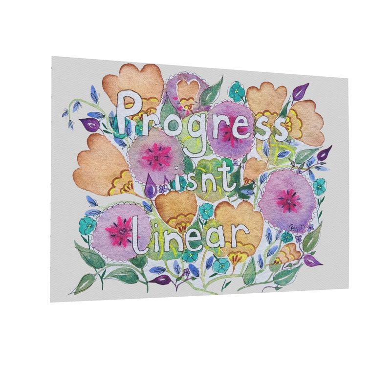 Progress postcards x4