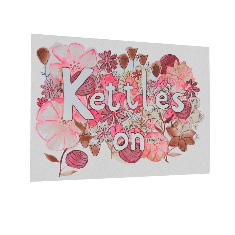 Kettle's on postcards x4
