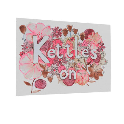 Kettle's on postcards x4