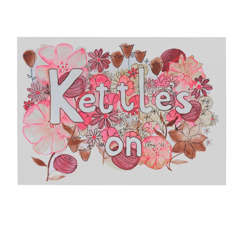 Kettle's on postcards x4