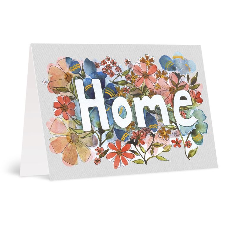 A6 Home Greetings card Packs
