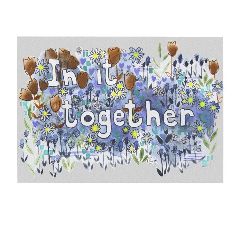 Together Postcards x4