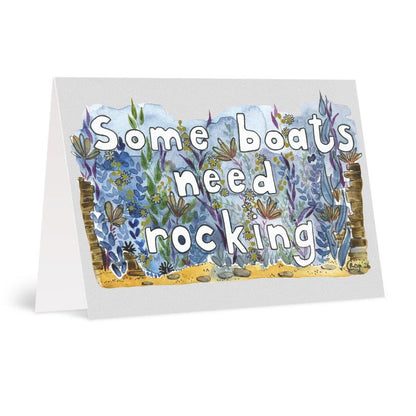 A6 Boat rocking Greetings card Packs