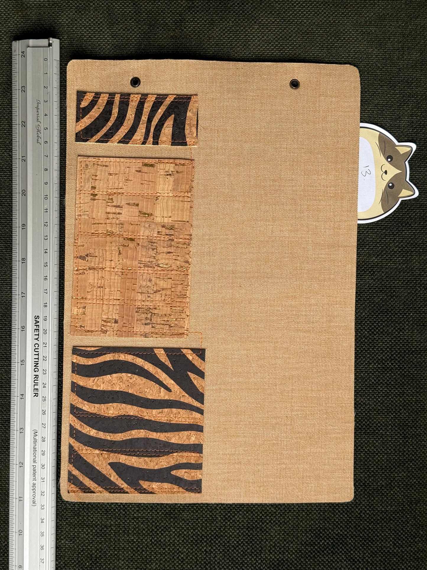 Handmade brush & tool roll