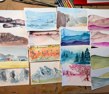 Mini Landscapes Tutorial (Pre-Recorded)