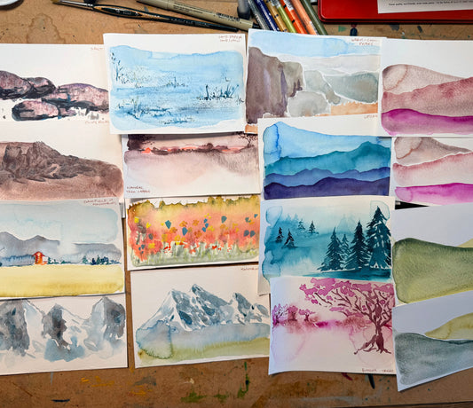 Mini Landscapes Tutorial (Pre-Recorded)