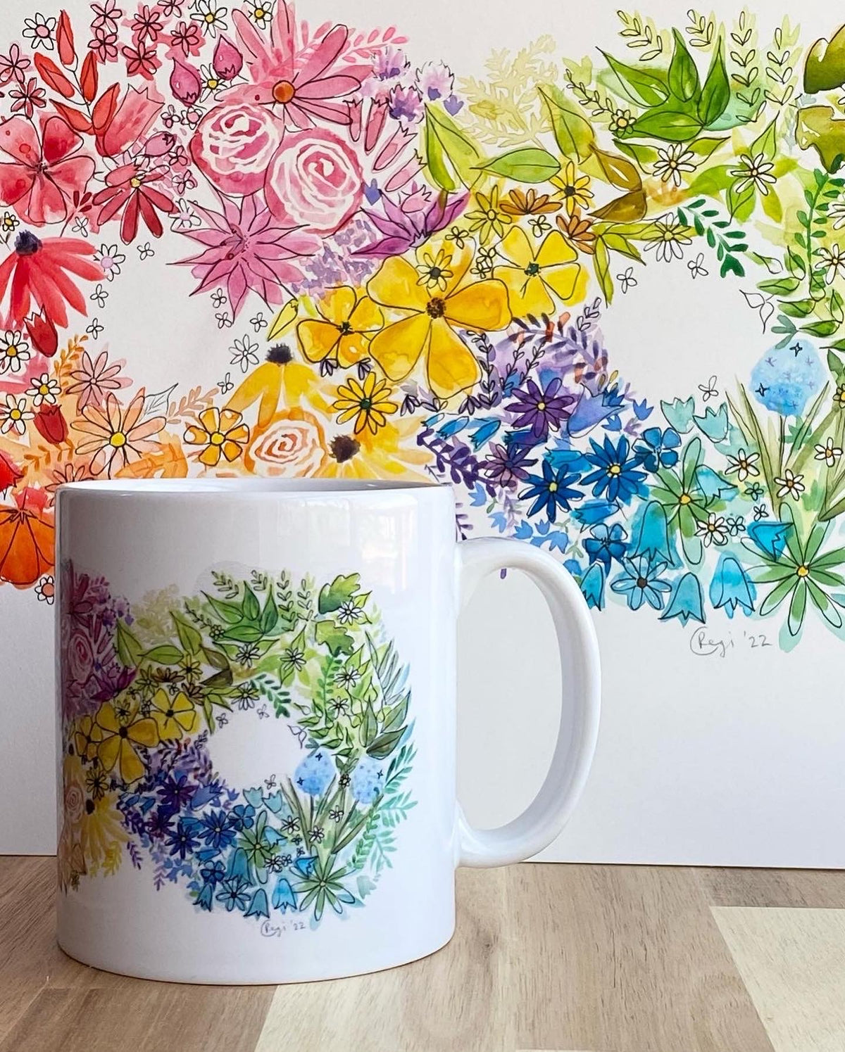 Rainbow Infinity Mug