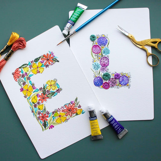 Embroidery & Watercolour Workshop (Peak District)