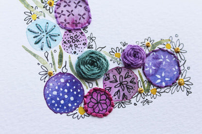 Embroidery & Watercolour Workshop (Peak District)