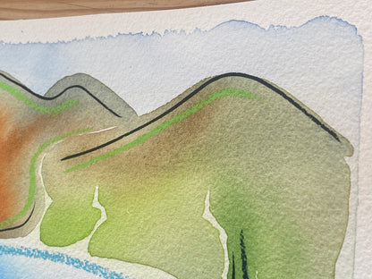 Original Scafell Pike Mixed Media