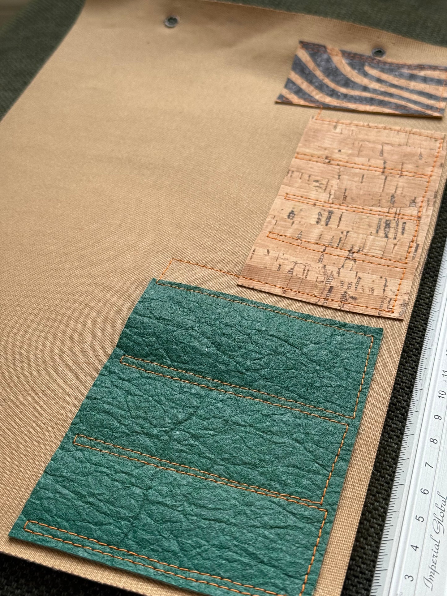 Handmade brush & tool roll