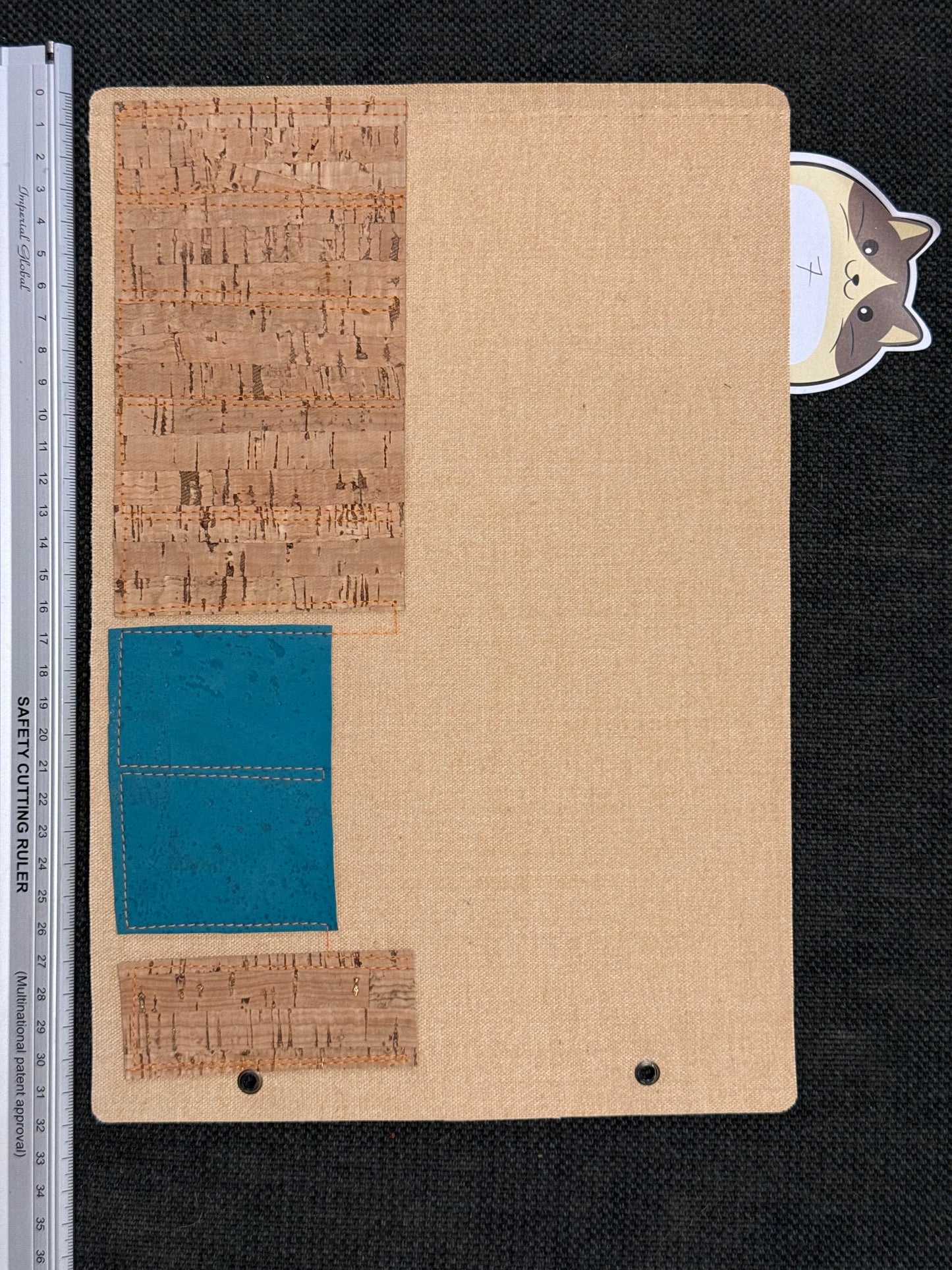 Handmade brush & tool roll