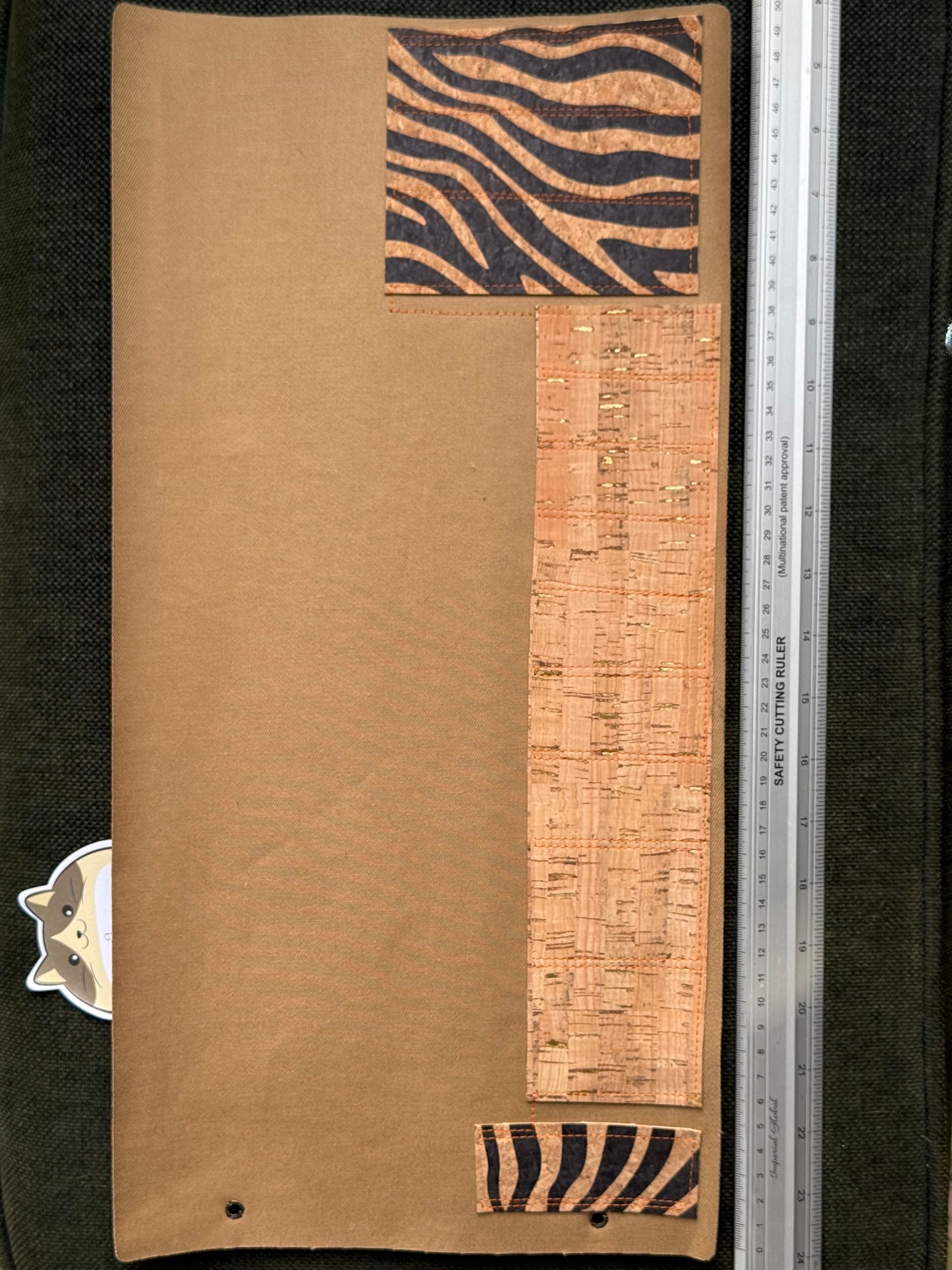 Handmade brush & tool roll