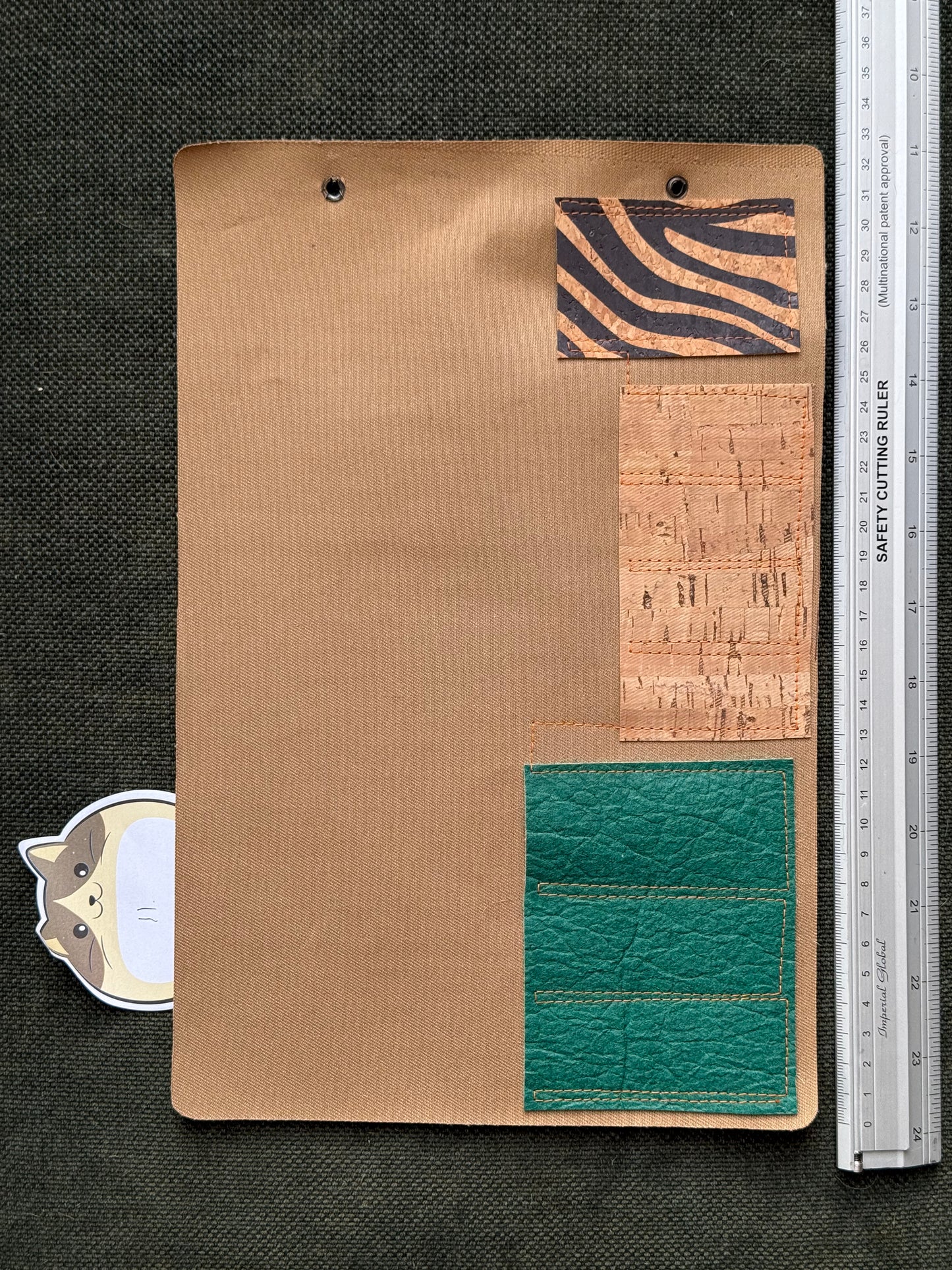 Handmade brush & tool roll