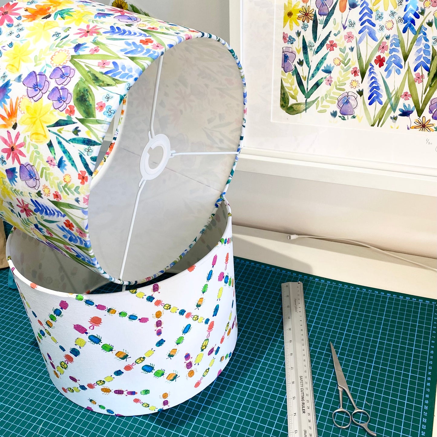 Custom-made Drum Lampshade 30cm