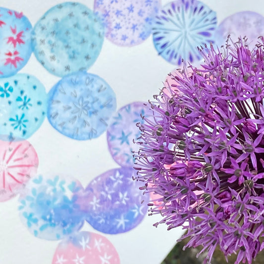 Magical Alliums Tutorial (Pre-Recorded)