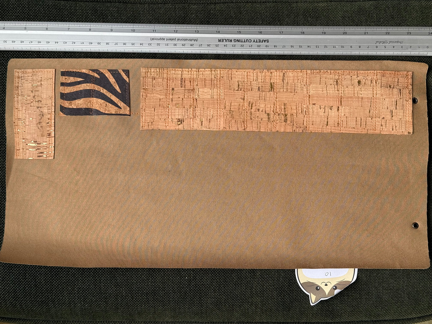 Handmade brush & tool roll