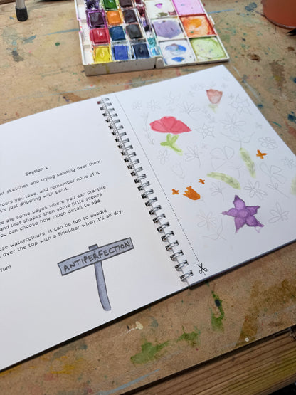 The Antiperfection Colouring Book