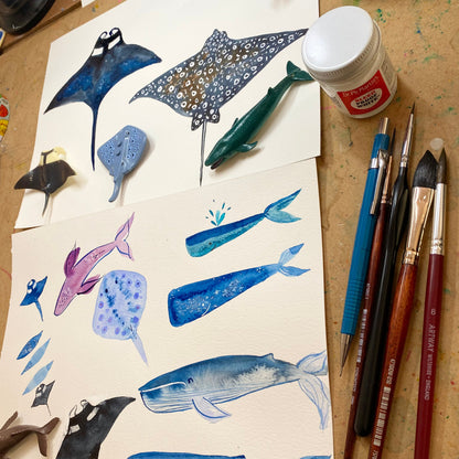 Whales and Mantaray Tutorial (Pre-Recorded)